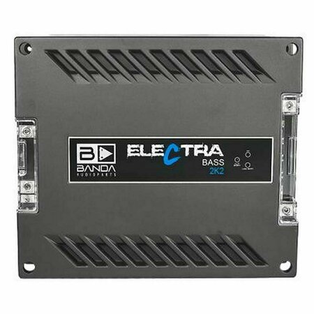 ELECTROMAGNETICISMME 2000W 2 Ohm Bass Car Audio Amplifier, Red EL3829637